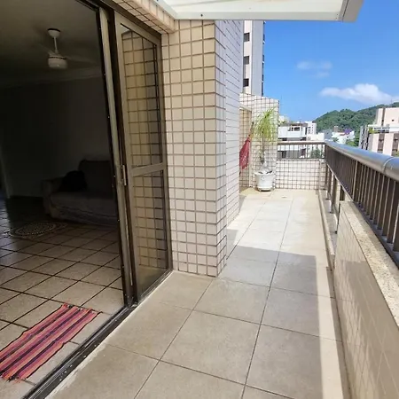 Guarujá Cobertura com Piscina e Churrasqueira Privativas-3